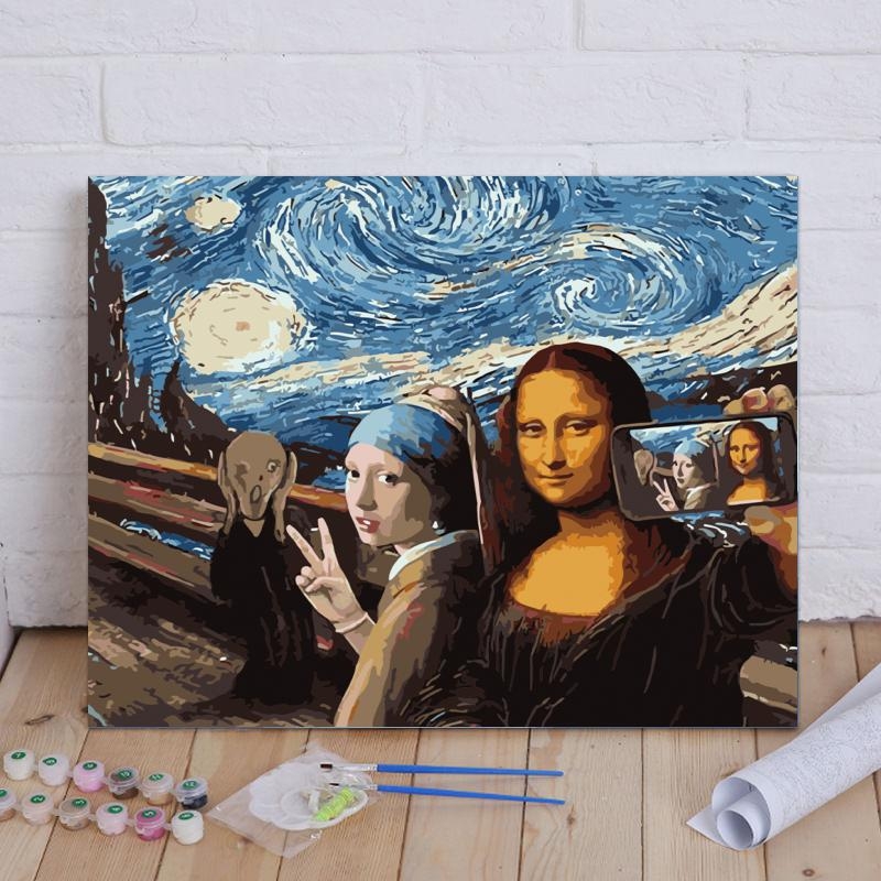 DIY digitaalne õlimaal Amazon Shopee Douyin Stitch Toy Story õlimaali tehase hulgimüük Dropshipping