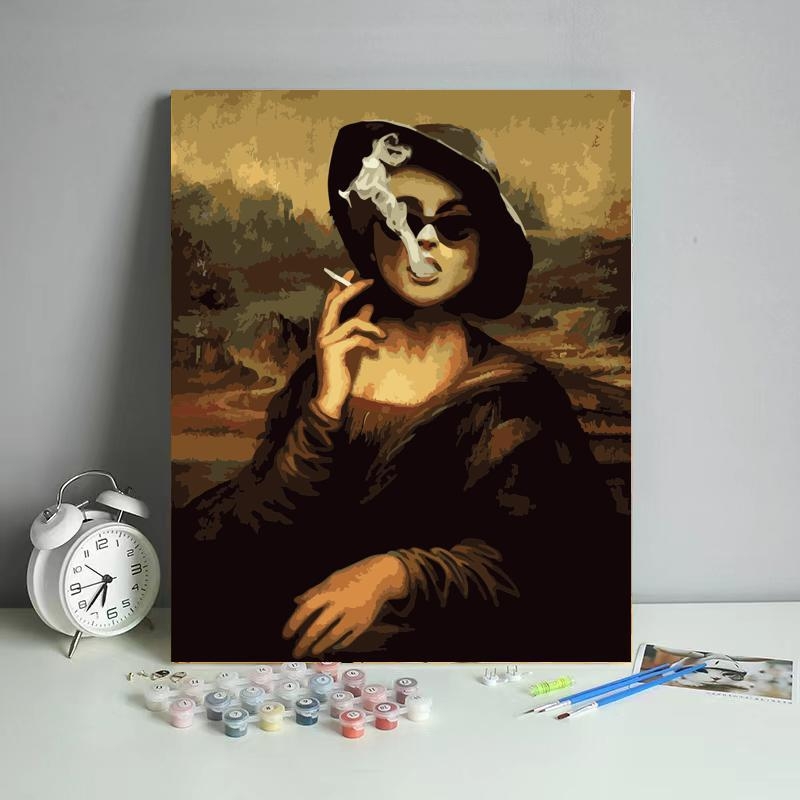 DIY digitaalne õlimaal Amazon Shopee Douyin Stitch Toy Story õlimaali tehase hulgimüük Dropshipping