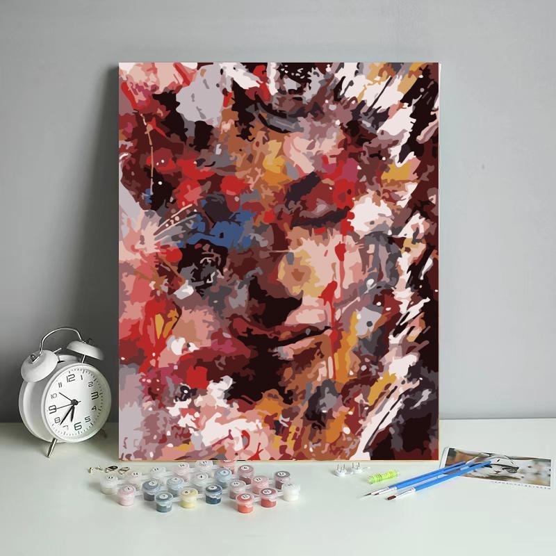 DIY digitaalne õlimaal Amazon Shopee Douyin Stitch Toy Story õlimaali tehase hulgimüük Dropshipping