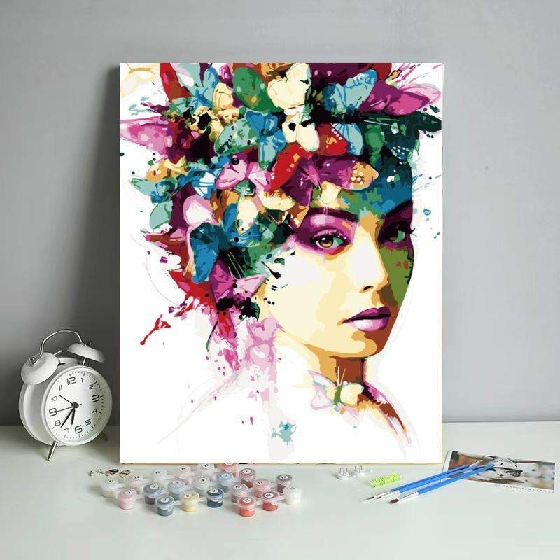 DIY digitaalne õlimaal Amazon Shopee Douyin Stitch Toy Story õlimaali tehase hulgimüük Dropshipping