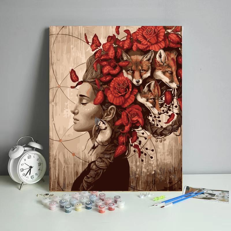 DIY digitaalne õlimaal Amazon Shopee Douyin Stitch Toy Story õlimaali tehase hulgimüük Dropshipping