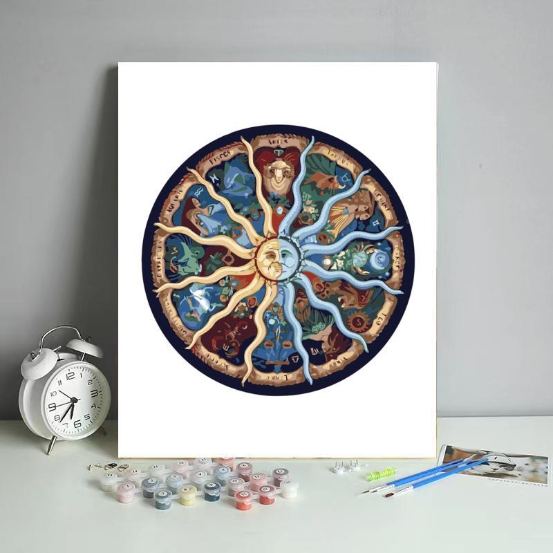 DIY digitaalne õlimaal Amazon Shopee Douyin Stitch Toy Story õlimaali tehase hulgimüük Dropshipping