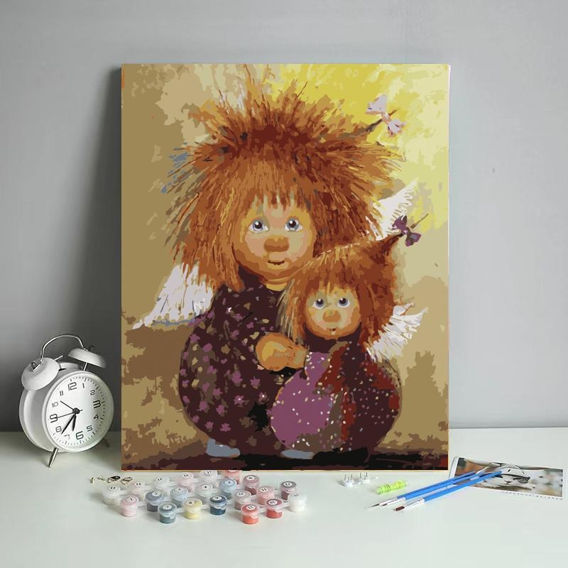 DIY digitaalne õlimaal Amazon Shopee Douyin Stitch Toy Story õlimaali tehase hulgimüük Dropshipping