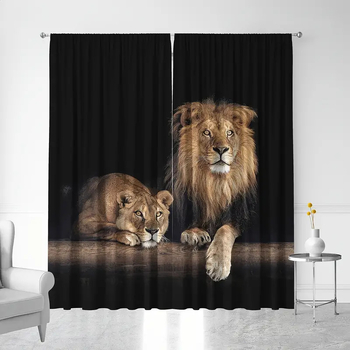 2 σανίδες/σετ κουρτίνας πόρτας κουρτίνα υπνοδωματίου καθιστικού θερμική μείωση θορύβου φωτιστικό στύλο τσέπης κουρτίνα φίλτρου τρισδιάστατης εκτύπωσης