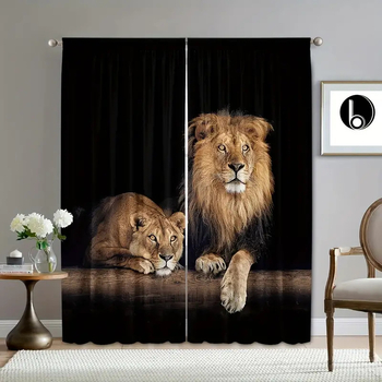 2 σανίδες/σετ κουρτίνας πόρτας κουρτίνα υπνοδωματίου καθιστικού θερμική μείωση θορύβου φωτιστικό στύλο τσέπης κουρτίνα φίλτρου τρισδιάστατης εκτύπωσης