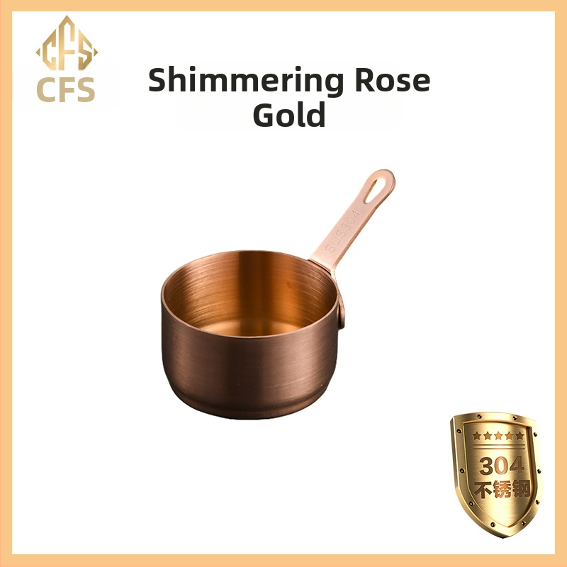 304 nerūdijančio plieno padažo puodelis su padažo lėkštute, vakarietiško restorano kepsnių padažo puodelis, kūrybingas pomidorų padažo puodelis, kibiras, stalo reikmenys