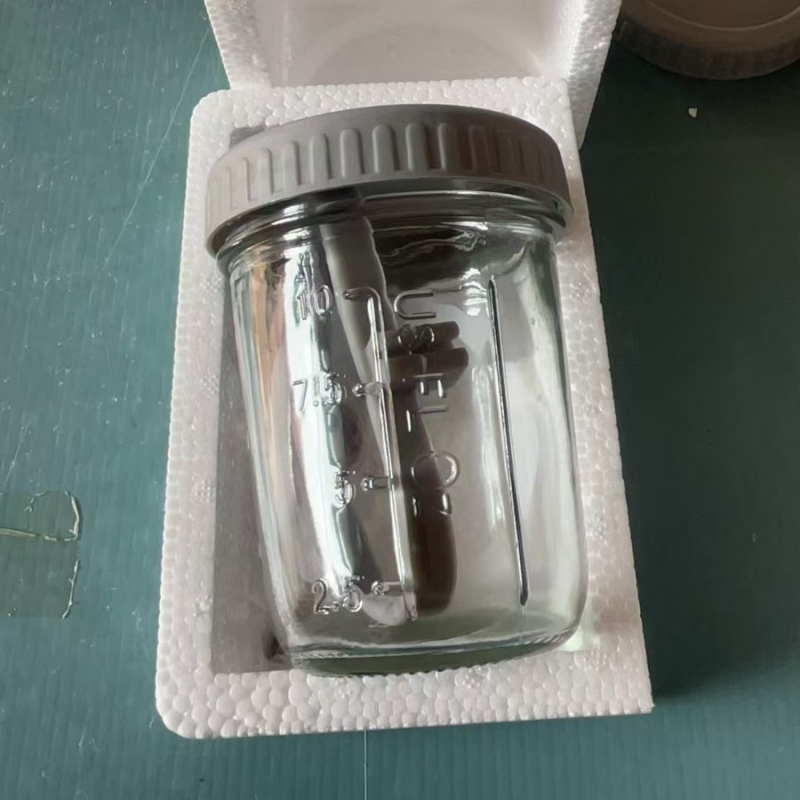 Éjszakai zabpelyhes pohár, hordozható joghurtos reggelizőpohár, nagy szépségértékű függőkanál, üveg masonpohár, zabpelyhes tejes salátapohár