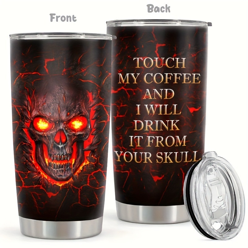 „Amazon“ perkamiausias 20oz nerūdijančio plieno automobilio puodelis, dvigubo sluoksnio nerūdijančio plieno termoso puodelis, nešiojamas automobilio ledo puodelis