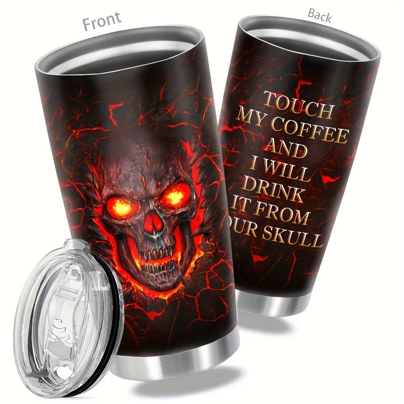 „Amazon“ perkamiausias 20oz nerūdijančio plieno automobilio puodelis, dvigubo sluoksnio nerūdijančio plieno termoso puodelis, nešiojamas automobilio ledo puodelis