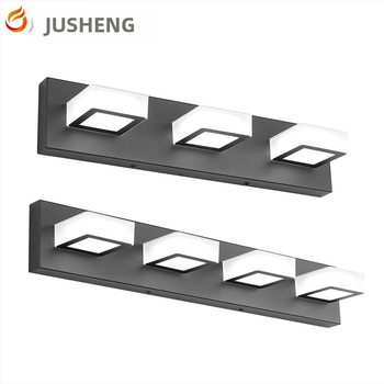 Jushengi piiriülene e-kaubandus Amazoni Põhja-Ameerika standardne peegliga esitulega LED-niiskuskindel vannitoa vannitoa sertifitseeritud hämardusfunktsiooniga seinalamp