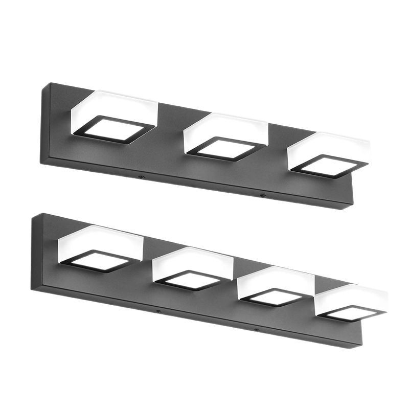 Jushengi piiriülene e-kaubandus Amazoni Põhja-Ameerika standardne peegliga esitulega LED-niiskuskindel vannitoa vannitoa sertifitseeritud hämardusfunktsiooniga seinalamp