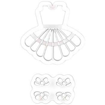 Φούστα με φιόγκο, φορμάκι, φόρεμα για κορίτσια, συρτάρι για μπισκότα, πτυσσόμενο, διακόσμηση κέικ, εργαλεία ψησίματος