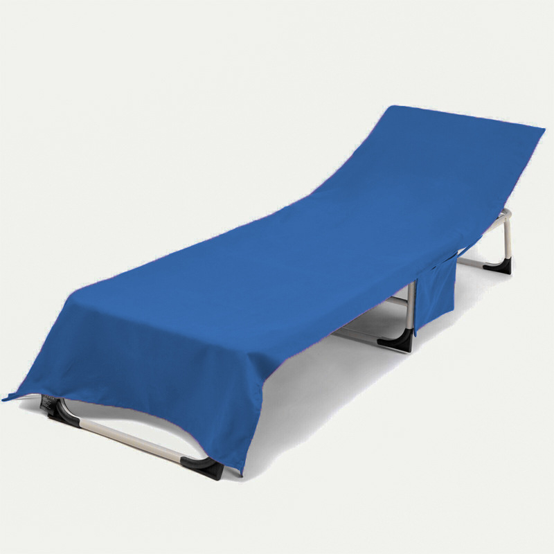 Euroopa ja Ameerika piiriülene rannatooli kate, kaasaskantav mikrokiust vettimav, kiiresti kuivav, kulumiskindel, taskuga tootja otsemüügi hulgimüügi kate