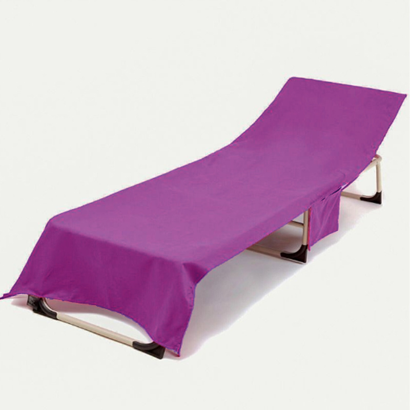 Euroopa ja Ameerika piiriülene rannatooli kate, kaasaskantav mikrokiust vettimav, kiiresti kuivav, kulumiskindel, taskuga tootja otsemüügi hulgimüügi kate