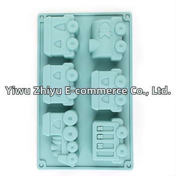 σε απόθεμα Καλούπι διακόσμησης κέικ σιλικόνης σε σχήμα αυτοκινήτου Καλούπι σοκολάτας Εργαλεία ψησίματος