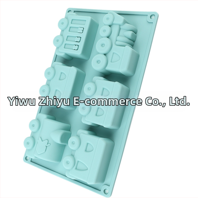 Силиконова форма за торта във формата на кола, инструменти за печене, форми за шоколад, форми за торта