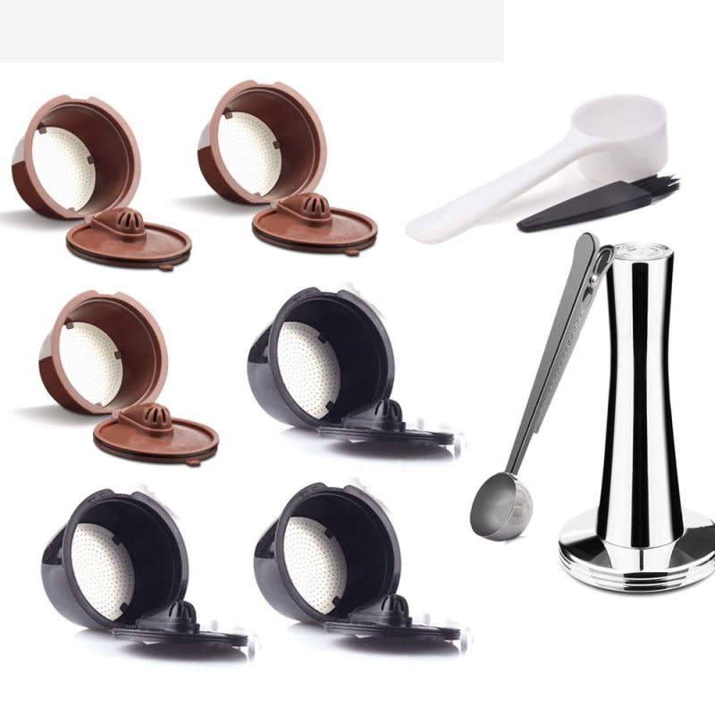 Saderīgs ar Dolcegusto daudztauku kafijas kapsulas apvalku, Multi-Fun Cool kafijas kapsulu pārstrādes filtru