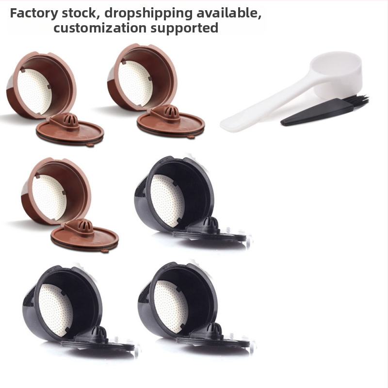 Suderinamas su „Dolcegusto“ daugiariebės kavos kapsulės korpusu, „Multi-Fun“ vėsiu kavos kapsulių perdirbimo filtru.