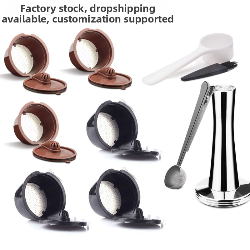 Suderinamas su „Dolcegusto“ daugiariebės kavos kapsulės korpusu, „Multi-Fun“ vėsiu kavos kapsulių perdirbimo filtru.