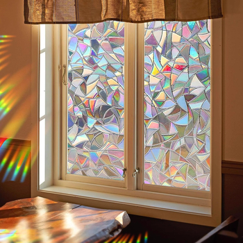 Klaaskleebis majapidamises paksendatud värviline lindude tsellofaan läbipaistev läbipaistmatu magamistoa elutoa akna piilumisvastane kile läbipaistev