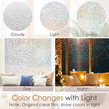 Klaaskleebis majapidamises paksendatud värviline lindude tsellofaan läbipaistev läbipaistmatu magamistoa elutoa akna piilumisvastane kile läbipaistev