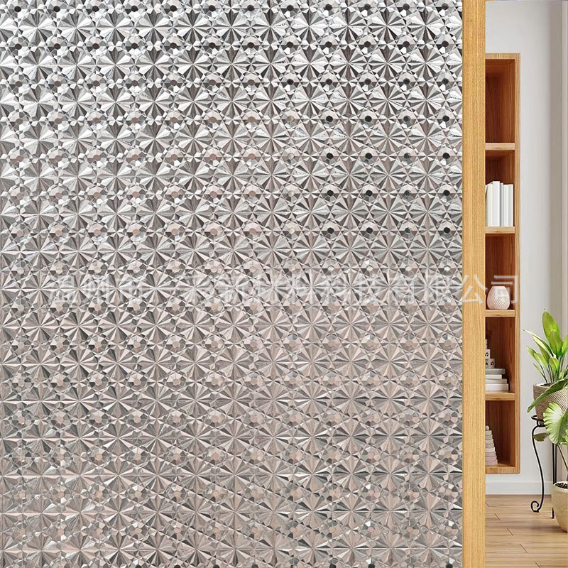 Klaaskleebis majapidamises paksendatud värviline lindude tsellofaan läbipaistev läbipaistmatu magamistoa elutoa akna piilumisvastane kile läbipaistev