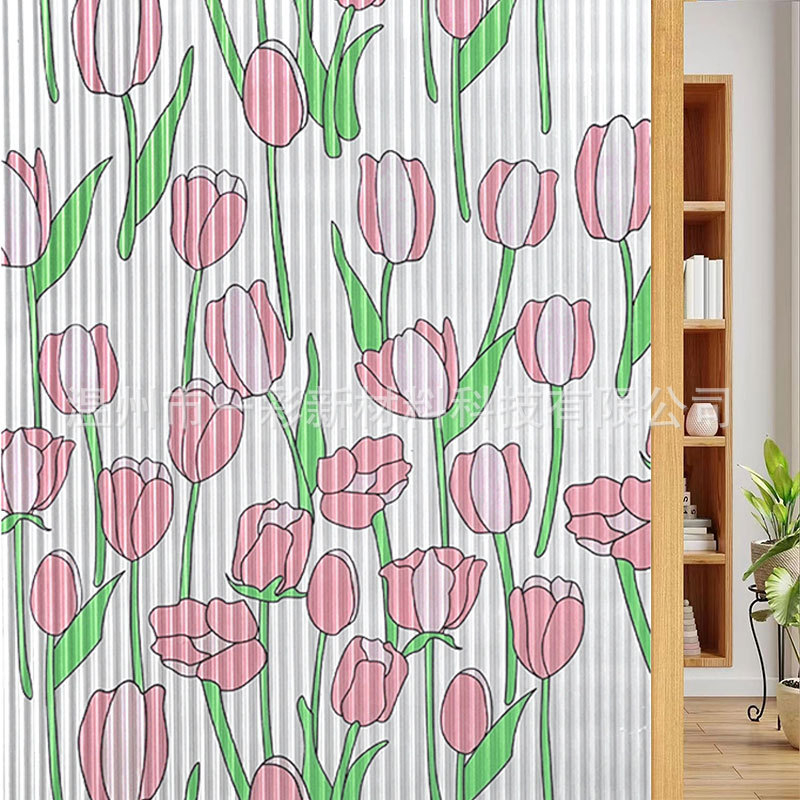 Klaaskleebis majapidamises paksendatud värviline lindude tsellofaan läbipaistev läbipaistmatu magamistoa elutoa akna piilumisvastane kile läbipaistev