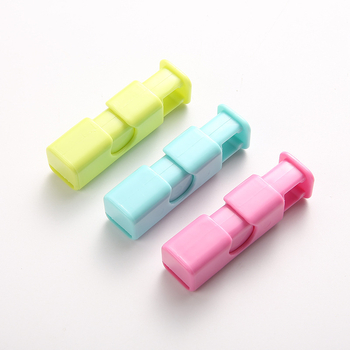 Loominguline sulgemisklamber toidukotile värskena hoidmiseks mõeldud kott kilekotile sulgemisvedruga pressimisklamber leivale mugav sulgemisklamber