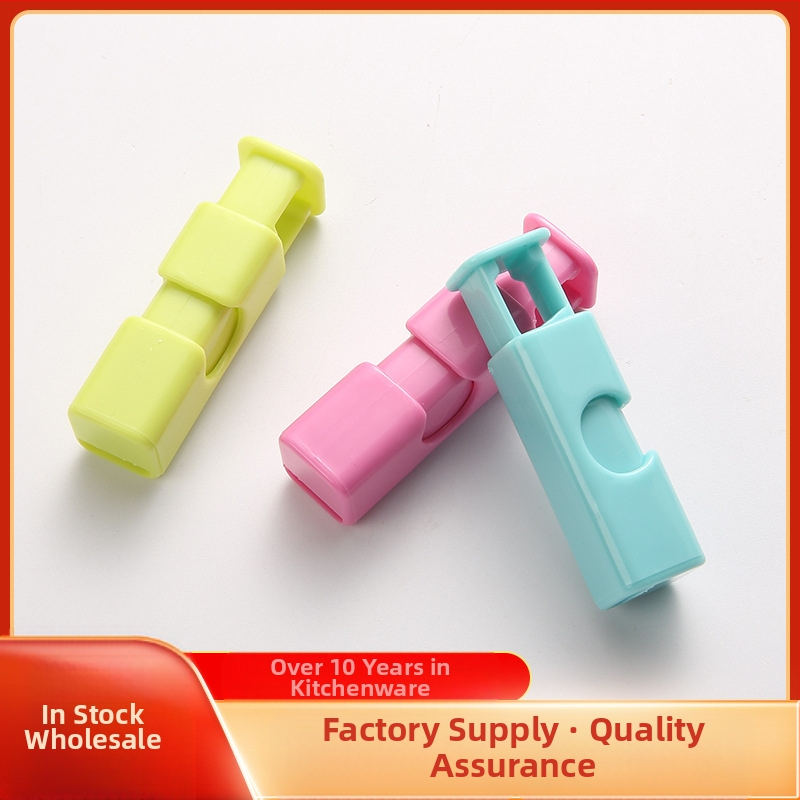 Kūrybingas sandarinimo spaustukas maisto maišeliui, šviežio laikymo maišelis plastikiniam maišeliui, sandarinimo spyruoklinis spaustukas duonai, patogus sandarinimo spaustukas