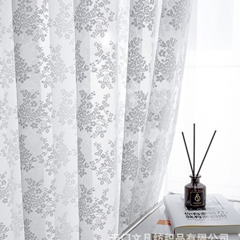 Prancūziškas romantiškas korėjietiškas gėlių nėrinių baltų siūlų miegamasis svetainė šokių kambarys langų tinklelis užsienio prekyba plaukų karta langų tinklelis