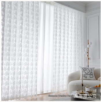 Prancūziškas romantiškas korėjietiškas gėlių nėrinių baltų siūlų miegamasis svetainė šokių kambarys langų tinklelis užsienio prekyba plaukų karta langų tinklelis