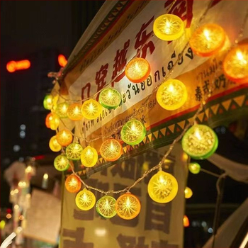 Εξωτερικά φώτα ατμόσφαιρας νυχτερινής αγοράς σε σχήμα στεφάνου, διακοσμητικά φώτα για μπουκάλια μπύρας, δίχτυ κόκκινο, διάταξη κορμού, μπάρμπεκιου, κρεμαστά φώτα καταστήματος