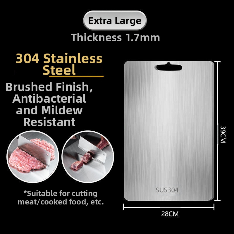 Pjaustymo lentelė, antibakterinė, atspari pelėsiui, buitinė, nerūdijančio plieno, vaisių pjaustymo lentelė, virtuvės pjaustymo lentelė, daržovių pjaustymas, lipni lenta, kočiojimo lėkštė iš nerūdijančio plieno