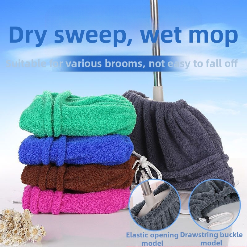 Korallfliisist harjakatte riie, mis paksendab üliimavat moppi, ühes tükis, mitmeotstarbeline asendusriidekate mopi kate märg- ja kuivpuhastuseks