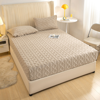 Piiriülene raske taftist kõikehõlmav kolmeosaline komplekt sügiseks ja talveks pluss sametist linad madratsikaitse hulgimüügist