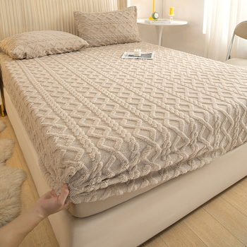 Piiriülene raske taftist kõikehõlmav kolmeosaline komplekt sügiseks ja talveks pluss sametist linad madratsikaitse hulgimüügist