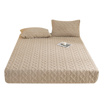 Piiriülene raske taftist kõikehõlmav kolmeosaline komplekt sügiseks ja talveks pluss sametist linad madratsikaitse hulgimüügist