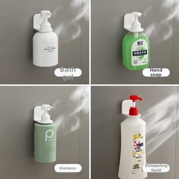 ✅ Ράφι σαμπουάν χωρίς τρύπες για ντους, επιτοίχιο σαπούνι χεριών και ράφι αποθήκευσης υγρού πλυσίματος πιάτων για μπάνιο
