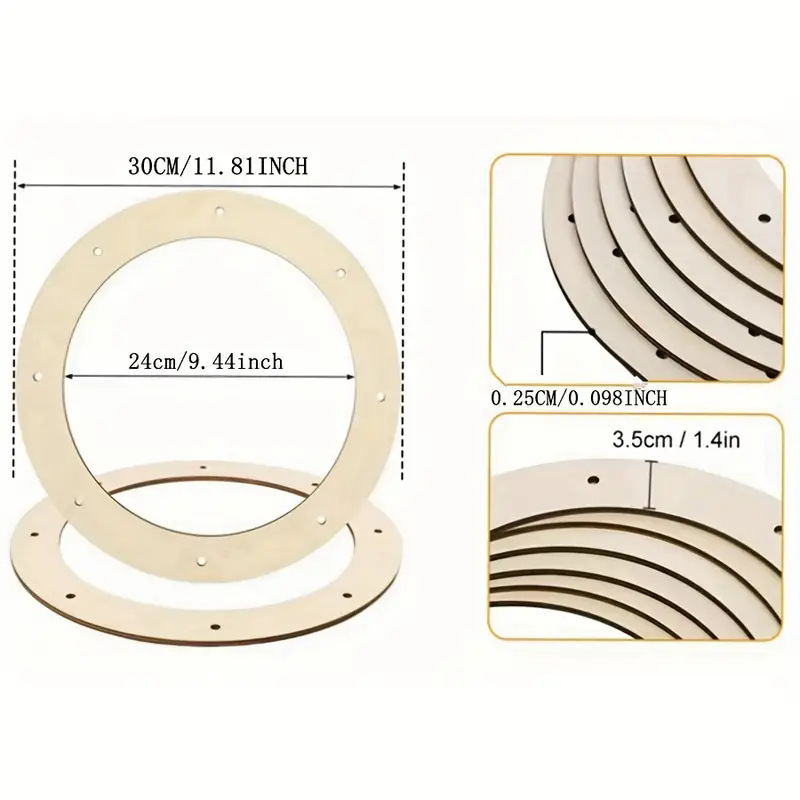 Tablă de desen pentru coroane de flori din lemn, tablă de desen pentru copii, făcută manual, DIY