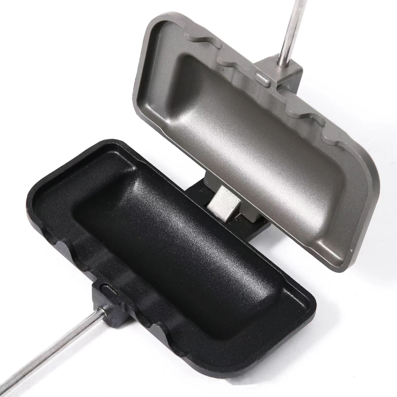 Tehase otsetarne võileivaküpsetuspanni klamber, mittenakkuva kattega leib-röstsaia vorm, võileiva kahepoolne küpsetuspann, alumiiniumsulamist