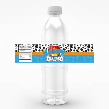 Käpapatrulli sünnipäevaks mõeldud veepudeli kleebised Amazoni sünnipäevapeo kogunemine Käpapatrull