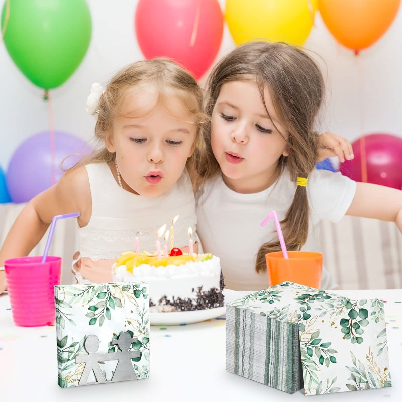 Гореща разпродажба на Amazon за еднократна употреба с евкалиптови листа и златен печат