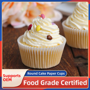 Ühekordselt kasutatav kõrge temperatuuriga koogipaberist tass, ümmargune õlikindel lumega Mei Niang paberihoidja, spetsiaalne tulepokaal küpsetusahju jaoks