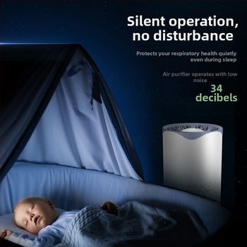 Uus kodumajapidamises kasutatav õhupuhasti aktiivsöega väikeste kodumasinate kontorilaua filtripuhasti