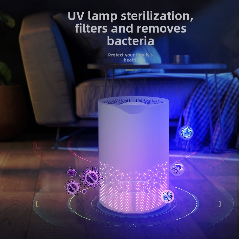 Nový čistič vzduchu pre domácnosť s aktívnym uhlím pre malé domáce spotrebiče, kancelársky stolný filter, čistička vzduchu