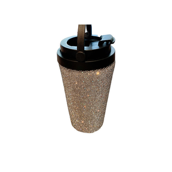 Φορητό καφέ δίχτυ φλιτζανιού κόκκινο διαμάντι μόνωση υψηλής χρωματικής αξίας μεγάλης χωρητικότητας χωρίς σκουριά 409 διασυνοριακές εκρήξεις εργοστάσιο άμεσες πωλήσεις