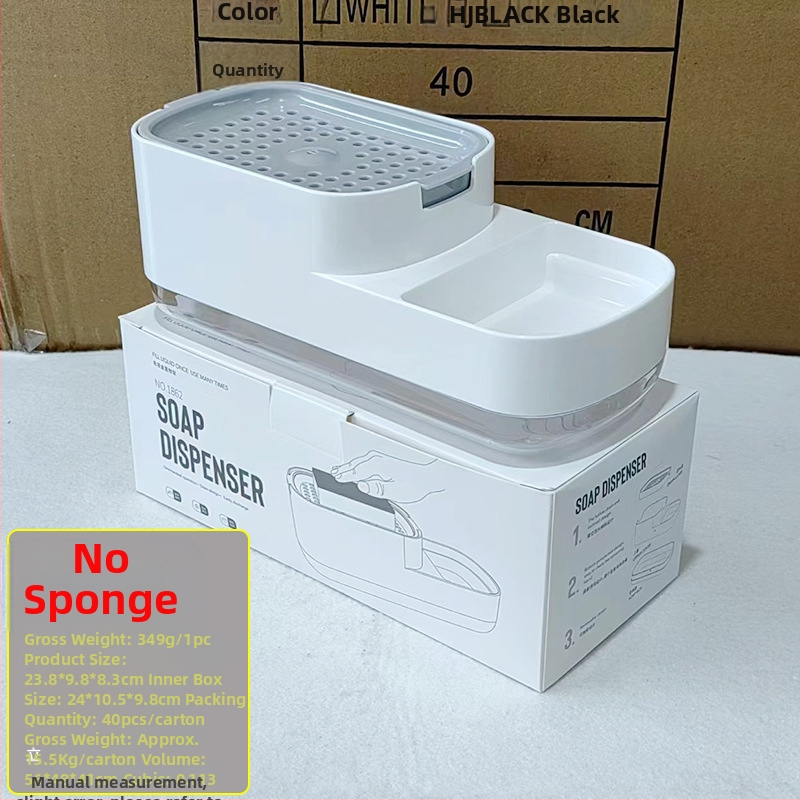 Köögi tööpinna käsitsi pressitud seebikarp roostevabast terasest kaltsuraua pesuvahendi dosaator töölaua viimistlusriiul