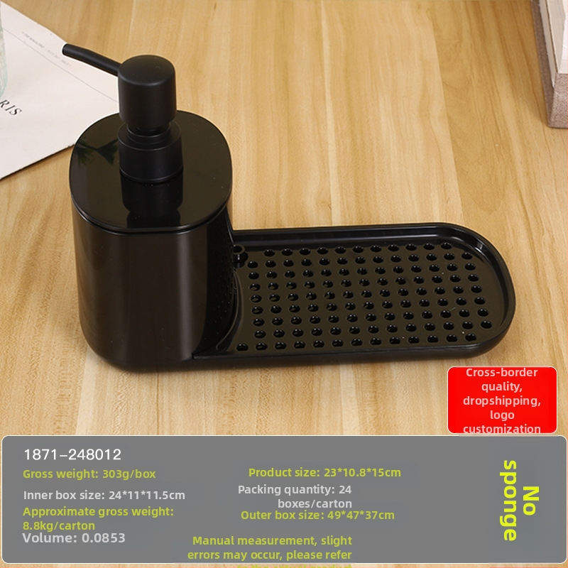 Köögi tööpinna käsitsi pressitud seebikarp roostevabast terasest kaltsuraua pesuvahendi dosaator töölaua viimistlusriiul