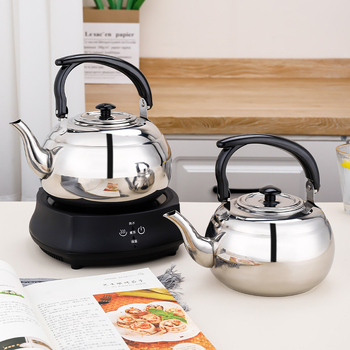 Nerūdijančio plieno vandens virdulys su filtru lauko L kempingo stiliaus arbatinukas viešbučio restorano restorano vandens virdulys su rankena nešiojamas