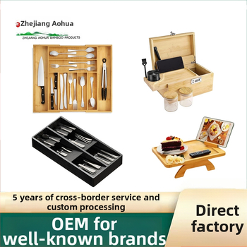 Bambusz tárolódoboz asztali fiókos tároló műtárgy otthoni takarító tárolódoboz konyhai láda étkészlet doboz